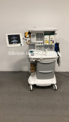 Datex-Ohmeda Aespire View Anaesthesia Machine Software Version 7.00 with 1 x Datex-Ohmeda Tec 7 Sevoflurane Vaporizer, 1 x Datex-Ohmeda Isoflurane Vaporizer, Bellows, Absorber and Hoses (Powers Up) *S/N APVH00837* **Mfd 2016**
