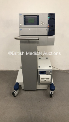 ERBE VIO 300D Electrosurgical / Diathermy Unit Version 1.76 with ERBE APC 2 Argon Plasma Coagulation Unit and ERBE IES 2 Suction Unit (Powers Up)