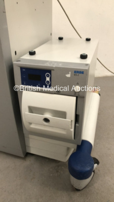 ERBE VIO 300D Electrosurgical / Diathermy Unit Version 1.76 with ERBE APC 2 Argon Plasma Coagulation Unit and ERBE IES 2 Suction Unit (Powers Up) - 4