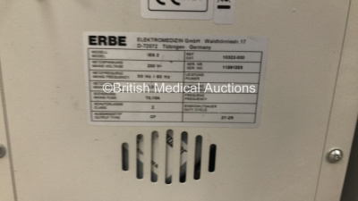 ERBE VIO 300D Electrosurgical / Diathermy Unit Version 1.76 with ERBE APC 2 Argon Plasma Coagulation Unit and ERBE IES 2 Suction Unit (Powers Up) - 6