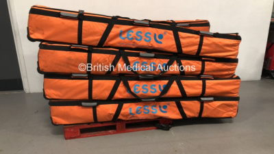 8 x Less Light Emergency Stretchers Systems on Pallet