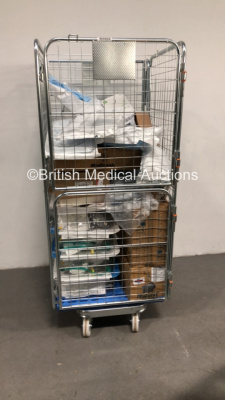 Cage of Mixed Consumables Including Eurosets Card Cardioplegia Sets, Maquet Insertion Kits and Face Masks (Cage Not Included - Out Of Date)
