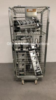 Cage of 10 x Alaris Charging Stations (Cage Not Included) *S/N 135399042*