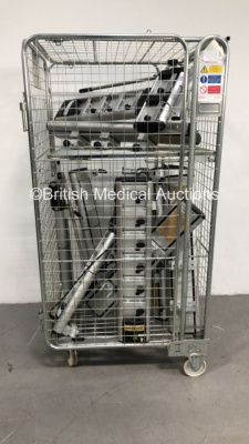 Cage of 10 x Alaris Charging Stations (Cage Not Included) *S/N 135399042* - 2