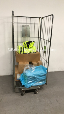 Cage of Mixed Consumables Including Bags and Body Bags (Cage Not Included)