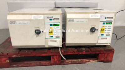 2 x SES Little Sister 3 Autoclaves (Both Power Up)