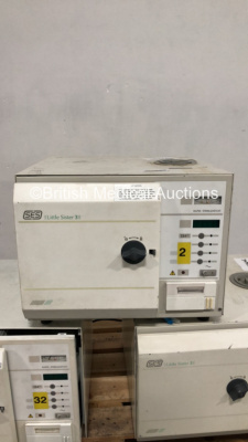 3 x Eschmann Little Sister 3 Autoclaves (1 x Powers Up - 1 x Missing Cap - See Pictures) - 3