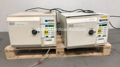 2 x SES Little Sister 3 Autoclaves (1 x Powers Up)