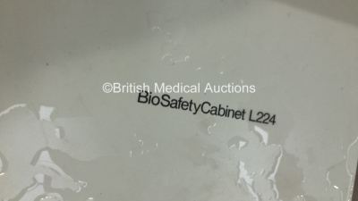 K Systems Bio Safety Cabinet L224 (Powers Up) *S/N FS0125267* - 2