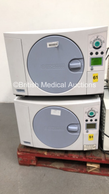 2 x Eschmann Little Sister SES 113 Autoclaves (Both Power Up)