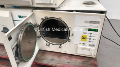 3 x SES Little Sister 3 Autoclaves (All Power Up - 1 x Missing Cap - See Pictures) - 5