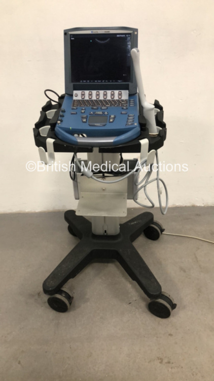 SonoSite MicroMaxx Portable Ultrasound Machine Ref P08840-20 *S/N WK1H7R* **Mfd 06/213** Boot Version 30.80.306.030 ARM 30.80.306.030 with 2 x Transducers / Probes (C60e/5-2 MHz Ref P07633-30 *Mfd 05/2013* and ICT/8-5 MHz Ref P04538-16A *Mfd 03/2013*) on