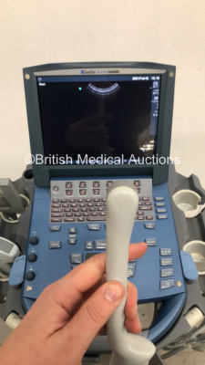 SonoSite MicroMaxx Portable Ultrasound Machine Ref P08840-20 *S/N WK03T1* **Mfd 06/2010** Boot Version 30.80.306.030 ARM Version 30.80.306.030 with 2 x Transducers / Probes (C60e-5-2 MHz Ref P07633-30 *Mfd 07/2012* and ICT/8-5 MHz Ref P04538-16 *Mfd 11/20 - 4