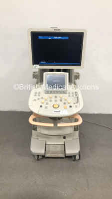 Philips IU22 Flat Screen Ultrasound Scanner Rev F1 *S/N 034VVX* **Mfd 01/2009** Software Version 5.0.1.139 (Powers Up )