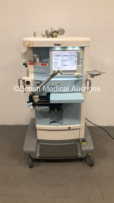 Drager Primus Infinity Anaesthesia Machine Software Version 4.53.00 - Operating Hours Mixer 59174 Ventilator 11482 with Hoses (Powers Up) *S/N ASAC-0099*