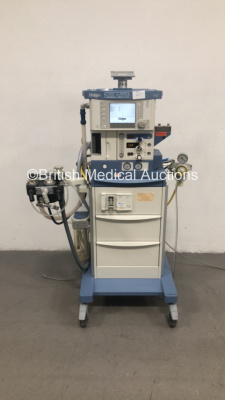 Drager Fabius Tiro Anaesthesia Machine Software Version 3.37b Total Hours Run 179630 Ventilator Hours 246 with Drager Scio Four Oxi Gas Module, Bellows and Hoses (Powers Up) *S/N ASAB-0143* **Mfd 2009** - 2