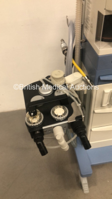 Drager Fabius Tiro Anaesthesia Machine Software Version 3.37b Total Hours Run 179630 Ventilator Hours 246 with Drager Scio Four Oxi Gas Module, Bellows and Hoses (Powers Up) *S/N ASAB-0143* **Mfd 2009** - 6