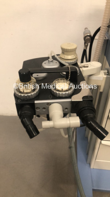 Drager Fabius Tiro Anaesthesia Machine Software Version 3.22 - Total Hours Run 40664 Ventilator Hours 489 with Drager Scio Four Oxi Gas Module, Bellows and Hoses (Powers Up) *S/N ASAD-0015* **Mfd 2009** - 3