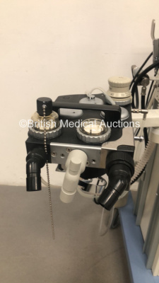 Drager Fabius Tiro Anaesthesia Machine Software Version 3.22 Total Hours Run 38179 Ventilator Hours 487 with Drager Scio Four Oxi Gas Module, Bellows and Hoses (Powers Up) *S/N ASAD-0011* **Mfd 2009** - 3