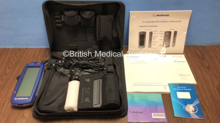 Medtronic N`Vision Programmer with Accessories in Case *8840*