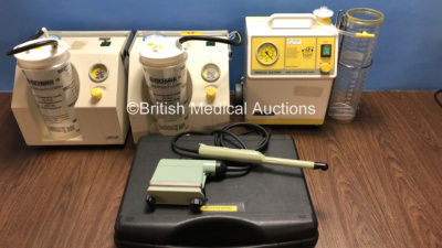 Mixed Lot Including 2 x Eschmann VP25 Suction Units, 1 x Sam 12 Suction Unit and 1 x BK Type 8808 5-10 MHz Transducer / Probe in Case