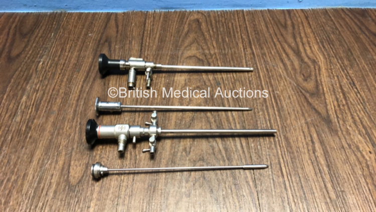 1 x Linvatec Quicklatch QL6130 5.9mm Outer Sheath and Obturator and 1 x 30 Degree EA-0400.30.175 Arthroscope with Obturator (Both Cloudy Vision)