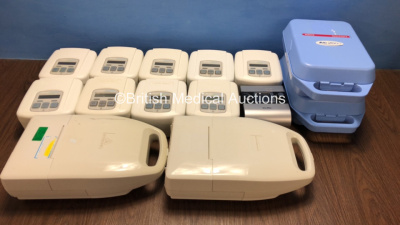 Job Lot Including 9 x DeVilbiss Sleepcubes, 1 x ResMed AutoSet S9 CPAP and 4 x Nebulisers (All Power Up) *SN IK201326 / IK008203 / IK012000 / IK001728 / IS030335 / IK200798 / IS011883 / IS018770 / IK009646 / 23142347820*