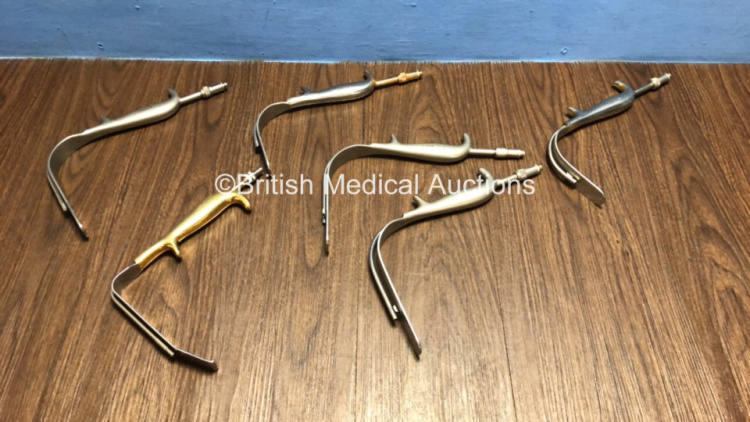 Job Lot of 6 x Mammary Retractors