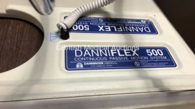 Danninger Medical Danniflex 500 Continuous Passive Motion System with Controller and Power Supply (Powers Up with Movement) *056155118* - 3