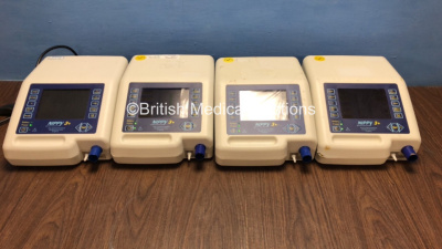 4 x B&D Electromedical Nippy 3+ Ventilators ( 3 x Power Up, 1 x Draws Power with Blank Screen) *2010-10717 / 2012-15047 / 2010-11274 / 2012-12916*