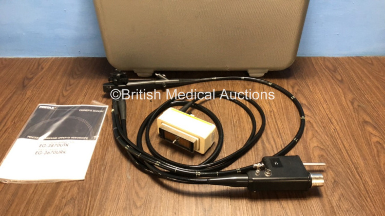 Pentax EG-363OUR Video Gastroscope in Case *F110668*