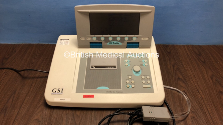 Grason Stadler GSI Tympstar Version 1 Middle Ear Analyser with 1 x GSI Ref 2000-9640 Module *Mfd 2009* ( Powers Up) *AL095118*