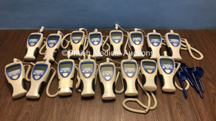 16 x Welch Allyn SureTemp Plus 692 Thermometers (1 x Missing Battery Lid and Probe)