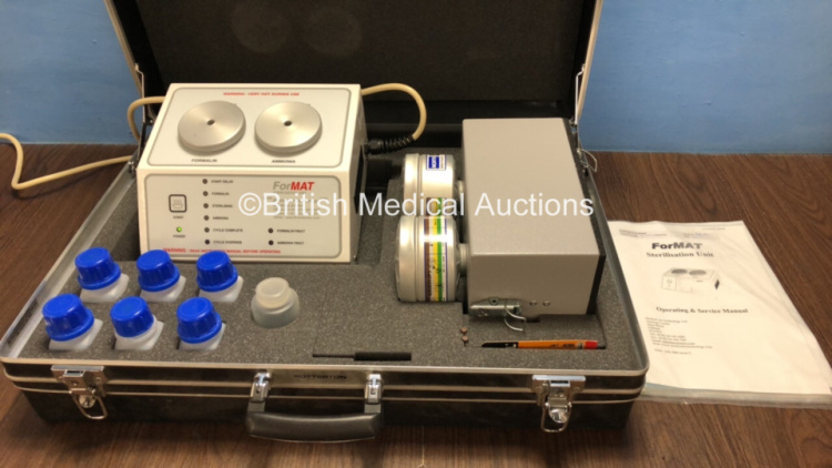 MAT ForMAT Sterilisation Unit in Case with Accessories (Powers Up)