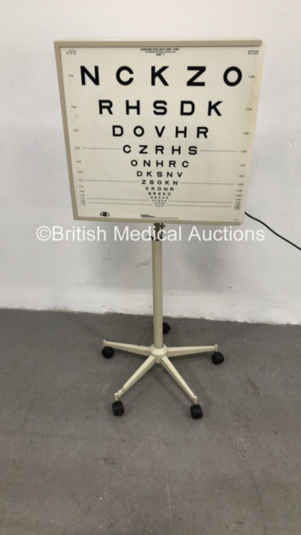 Lighthouse Enterprises Eye Chart Illuminator (No Power) * SN L220 *