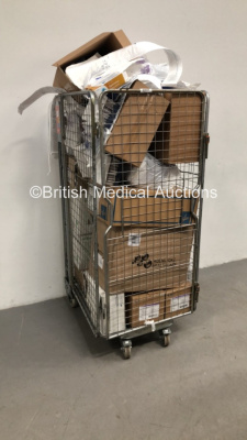 Mixed Cage of Consumables Including Radifocus Guide Wires, Surgitrac Instruments Lens Folding Forceps and Cordis AR MOD Angiographic Catheters (Cage Not Included)