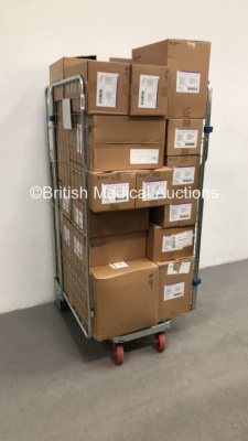 Large Cage of Mixed Fresenius Kabi Consumables Including EasyBag Mobile with Cover Applix Pump Sets and Varioline with Cover Applix Pump Sets (Cage Not Included)