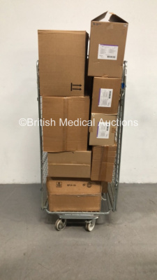 Large Cage of Approx 200 x Fresenius Kabi EasyBag Mobile with Cover Applix Pump Sets (Cage Not Included)
