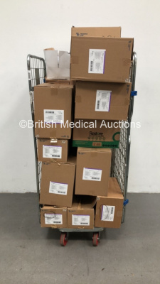 Large Cage of Consumables Including Fresenius Kabi Applix EasyBag Mobile with Cover Applix Pump Sets (Cage Not Included)