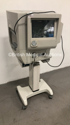 Zeiss Humphrey Field Analyzer Model 720i on Hydraulic Table with Control Hand Trigger (Hard Drive Removed) * SN 720i-6888 * * Mfd 2005 * - 2