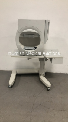 Zeiss Humphrey Field Analyzer Model 730 on Motorized Table with Printer and Control Hand Trigger (Hard Drive Removed) * SN 730-1704 *