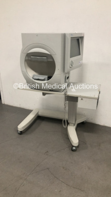 Zeiss Humphrey Field Analyzer Model 730 on Motorized Table with Printer and Control Hand Trigger (Hard Drive Removed) * SN 730-1704 * - 2