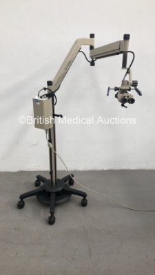 Global Surgical Microscope with 2 x 10 x Eyepieces,250mm Lens and Halogen Two Light Source System (Powers Up) * SN M793H/HD230 *