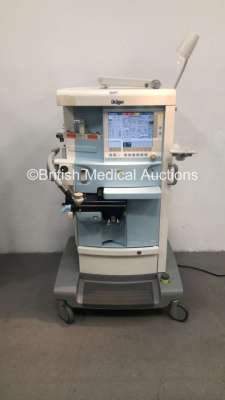 Drager Primus Infinity Anaesthesia Machine Software Version 4.53.00 - Running Hours Mixer 45103 Ventilator 10859 (Powers Up) *S/N ASCS-0006* **Mfd 2009**