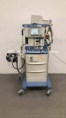 Drager Fabius Tiro Anaesthesia Machine Software Version 3.37b Total Running Hours 70100 - Total Ventilator Hours 914 with Drager Scio Four Oxi Gas Module, Bellows and Hoses (Powers Up) *S/N ASAD-0016* **Mfd 2009**