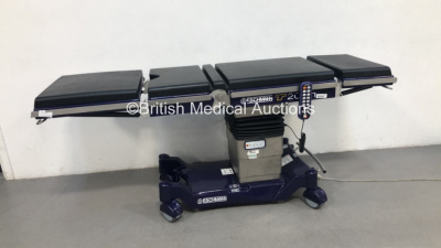 Eschmann T20-M Electric Operating Table Ref T202311001-T20S with Cushions and Controller (Powers Up and Tested Working) * SN T2SA-2K-2010 * * Mfd 2002 *