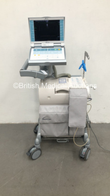 Datascope CS100i Intelligent Counterpulsation Balloon Pump with Datascope IABP Doppler (Powers Up with Alarm and Error Code-See Pictures)