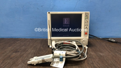 Edwards Lifescience Vigilance II Patient Monitor with 1 x Edwards Lifesciences OM2E Oximetry Optical Module (Powers Up)