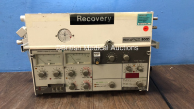 Siemens 900D Servo Ventilator Unit (Untested Due to Faulty Power Button) *