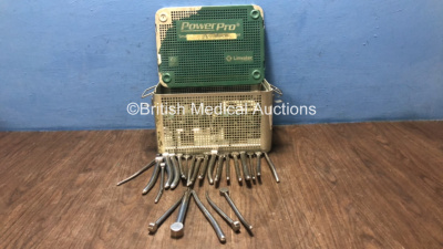 Job Lot of Surgical Instruments in Metal Tray